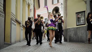 JazzAscona 2024 ⎮ Casinò Locarno Brass band Parade amp Live concert [upl. by Arbma]