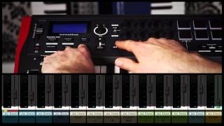 Novation  Controlling Reason 6 with the Impulse and Automap 44 [upl. by Yahsed115]