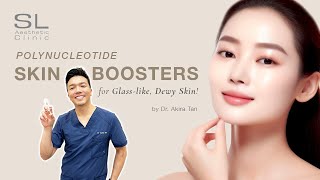 GLASS SKIN 💧 with Polynucleotide Skin Boosters 💉 doctor glassskin glowingskin clinic aesthetic [upl. by Legra880]