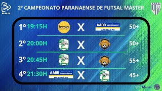 2 ° PARANAENSE DE FUTSAL MASTER [upl. by Peterman169]