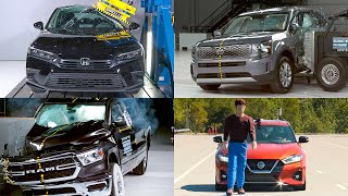 The SAFEST Cars by IIHS Crash Test Institut [upl. by Quintie]