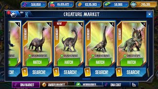 NEW BAJADASAURUS  JURASSIC WORLD THE GAME [upl. by Ahsiken]