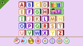 Starfall® ABCs  Full Alphabet A to Z  Learn English Phonics [upl. by Eyahc]