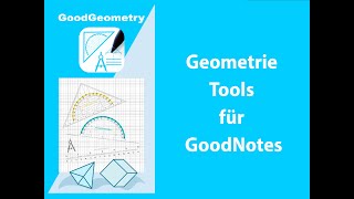 Geometrie Tools für GoodNotes [upl. by Ranna]