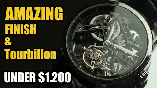 The BEST FINISHED Tourbillon watch for the price Agelocer Flying Tourbillon [upl. by Gautious240]