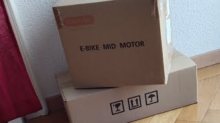 UNBOXING BBS02B 750W Bafang MidDrive kit [upl. by Kinson]