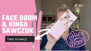 Faceboom x Kinga Sawczuk  TEST kolekcji części 😉 [upl. by Egwin96]