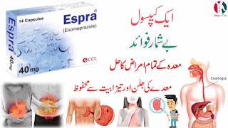 espra 40 mg capsule uses  esomeprazole capsule uses  how to use espra capsule  espra 40 mg uses [upl. by Holds833]