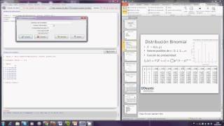 Distribuciones Discretas  Estadistica  Laboratorio R Rcommander [upl. by Yancey]