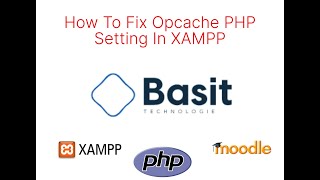 fix php extension opcacheenable in Xampp on windows [upl. by Uolyram429]