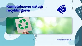 Recykling odpadów Komorów Romar [upl. by Bullivant505]