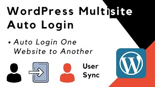 WordPress Multisite Auto Login  Auto Login from One Site to Another Site  Auto User Sync HINDI [upl. by Higgins]