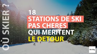 18 stations de ski pas chères des Alpes qui valent le détour [upl. by Annaujat]