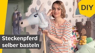 DIY Steckenpferd basteln – Anleitung zum selber machen  Roombeez – powered by OTTO [upl. by Pentha61]