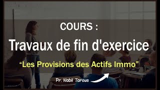 2Les Provisions  Provision pour dépréciation de l’actif immobilisé [upl. by Verdie]