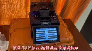 BM 16 Fiber Splicing Machine  Fiber Splicer  Core to Core  EMI Fecility available  🔥🔥 [upl. by Svirad]