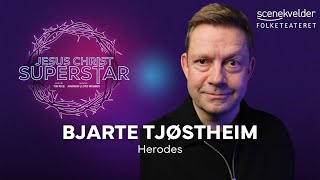 Bjarte Tjøstheim spiller Herodes i Jesus Christ Superstar på Folketeateret [upl. by Rebliw]