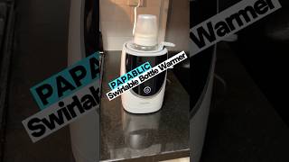 How to use the Papablic Swirlable Bottle Warmer papablic bottlewarmer [upl. by Baskett]