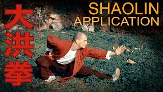 Shaolin Da Hong Quan Practical Application [upl. by Ettenaj567]