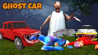 Ghost Car Attack Rope Heros Friend😰 Granny Killer Car  GTA 5 Rope Hero Kidnapping Episode 4 [upl. by Yremogtnom]