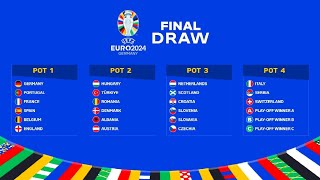 Euro 2024 Draw Viewing 🔴Live🔴 [upl. by Pattie]