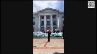 Dr Hatem Bazian Speech at UC Berkeley Encampment for Gaza 42224 [upl. by Palermo411]