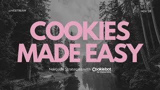 Cookie Compliance Made Easy NoCode Strategies with Cookiebot CMP [upl. by Coonan]