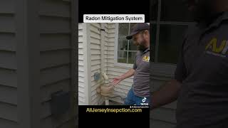 The radon mitigation system should extend beyond the roof line to properly remove the radon gas [upl. by Aliam]