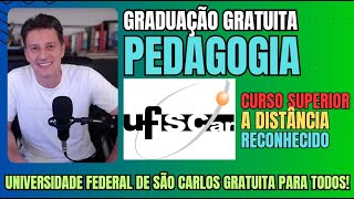 GRADUAÇÃO EAD GRATUITA EM UNIVERSIDADE FEDERAL  Curso de Pedagogia disponível a todos [upl. by Htebazil]