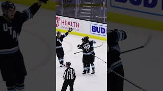 MAVERIC LAMOUREUXS FIRST NHL GOAL utahhc nhl hockey [upl. by Nahama]