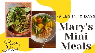 MARYS MINI MEAL IDEAS  10 DAY RICE MINI DIET [upl. by Anitreb]