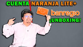 UNBOXING DÉBITO NARANJA LITE DE BANREGIO  ¡Descubre los detalles de esta Curiosa Cuenta [upl. by Cobb]