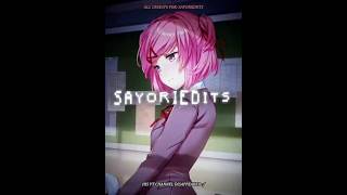 CUTE NATSUKI 🩷  DOKI DOKI LITERATURE CLUB EDIT dokidokiliterature ddlc natsukiddlc justmonika [upl. by Yeruoc]