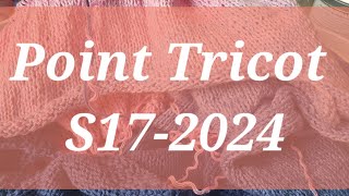 Point Tricot S172024  Patrons Gratuit chez Drops Design [upl. by Bender]