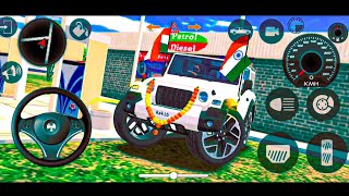 Modified Mahindra Thar Car Games Indian Cars Gadi Wala Game  Car Game Android Gameplay 2024 [upl. by Azarcon]