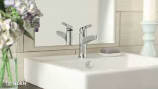 Danika™ 1Handle Centerset Bathroom Faucet  Moen Features Spotlight [upl. by Cathlene]