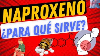 NAPROXENO  para qué sirve [upl. by Johppah]