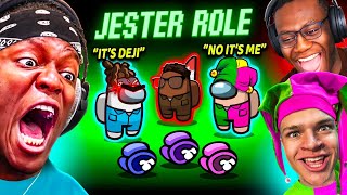 SIDEMEN AMONG US JESTER ROLE JYNXZI EDITION [upl. by Ecirahc593]