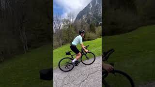 Mon premier col à vélo 🚲 avec mon new bmc 💫⛰️ motivation bike bicycle [upl. by Meras]