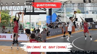 SBU Iran Vs GDUT China  Quarterfinal  Asian University 3x3 Basketball Championship 2024 [upl. by Gabriel828]