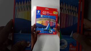 Unboxing my staedtler watercolor pencildrawing art [upl. by Meredeth]