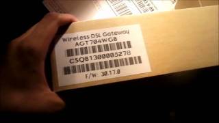 Verizon DSL Modem Unboxing [upl. by Bowyer]