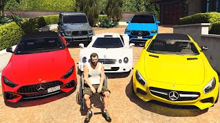 GTA 5  Michael and jimmy buying luxury mercedes car [upl. by Fredenburg]