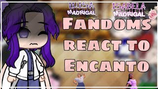 Fandoms react to Encanto  Demon Slayer  Hunter x Hunter  My hero Academia  MaddieSun [upl. by Jerrilee]