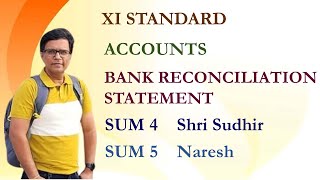 Bank Reconciliation Statement  Class 11 Accounts  Gujarat Board  Shri Sudhir  Naresh  GSEB [upl. by Gardie792]