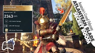 Assassins Creed Odyssey How to Find the Atlantean Blade  Unlock Secret Room [upl. by Korff]