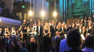 Robin Gibb Jnr RJ receives a standing ovation after world premier of Titanic Requiem [upl. by Rednaeel]