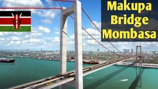 CONSTRUCTION OF MULTI BILLION NEW MAKUPA BRIDGE MOMBASA KENYA [upl. by Ahsinad]