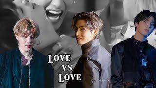 quotLove Vs Lovequot Vminkook ff oneshot part2 jimin jungkook taehyung vminkookff [upl. by Sadnak]