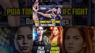 Don’t Miss First FEMALE UFC Fighter  Puja Tomar’s UFC Fight🔥 [upl. by Elraet]